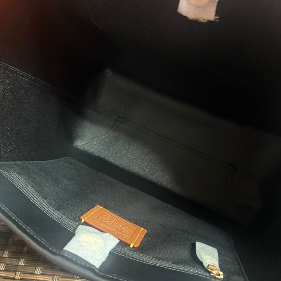 coach City Tote Bag In Signature Canvas cv976 - Picture 7 of 9